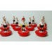 Subbuteo Andrew Table Soccer Austria 1934 World Cup Team on Hasbro Bases
